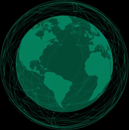 Decorative earth illustration